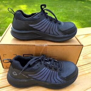 Wolverine Bolt Vent Durashocks CM Women's Black Wide Athletic Work Shoes Sz 7.5M